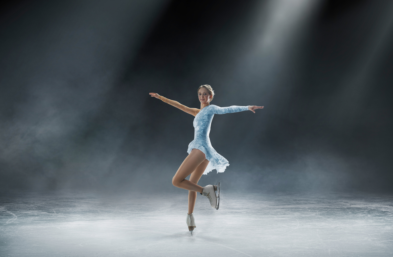 Girl-Ice Skating